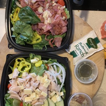 DiBella's Subs - Antipasto salad & Classic Turkey salad. Generous potions. - Salad Near Me - Cincinnati, Ohio