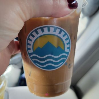 CALI COFFEE - Funky monkey w/ macadamia milk - Coffee & Tea Near Me - Hollywood, Florida