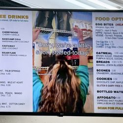 Table Rock Coffee Roasters - Menu