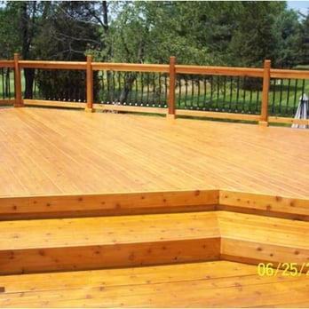 T & B Construction - a wooden deck with railings - General Contractors Near Me - Howell, Michigan T & B Construction - a wooden deck with railings - General Contractors Near Me - Howell, Michigan