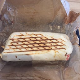 Chorizo burrito. Pretty reasonable amount for about 8 euros! Chorizo burrito. Pretty reasonable amount for about 8 euros!