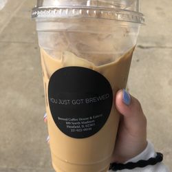 Brewed Coffee House & Eatery - Brown sugar cinnamon iced latte