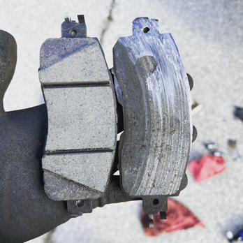 BCTG Brake Service - Pads starting to touch rotor and grind away brake material - Auto Repair Near Me BCTG Brake Service - Pads starting to touch rotor and grind away brake material - Auto Repair Near Me