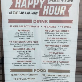 Wicked Sisters - Happy Hour Menu - American Near Me - Baltimore, Maryland Wicked Sisters - Happy Hour Menu - American Near Me - Baltimore, Maryland