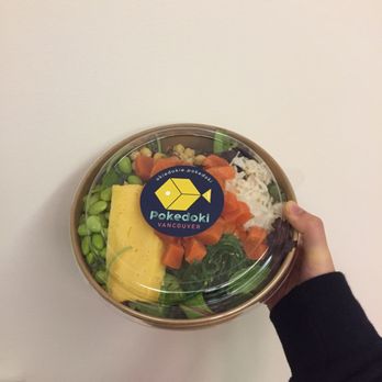 Pokedoki - a person holding a bowl of food - Hawaiian Near Me - Vancouver, British Columbia