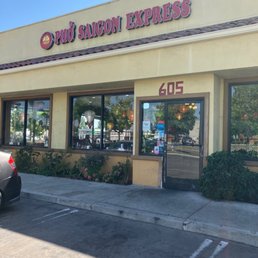 Exterior outside entrance of Pho Saigon Express - Escondido, California Exterior outside entrance of Pho Saigon Express - Escondido, California