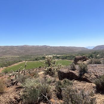 Spring Mountain Ranch State Park - birdseye of "wildlife area" from Overlook trail - Parks Near Me - Blue Diamond, Nevada