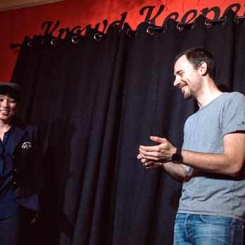 Krowd Keepers - Magic Theatre - Audience participation - shuffling a deck of invisible cards! - Performing Arts Near Me - Bath, BAS