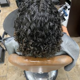 I got a deva cut. Asked to keep my length but give me volume