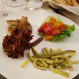 Vegetable antipasti. Loved the fried artichoke! Vegetable antipasti. Loved the fried artichoke!