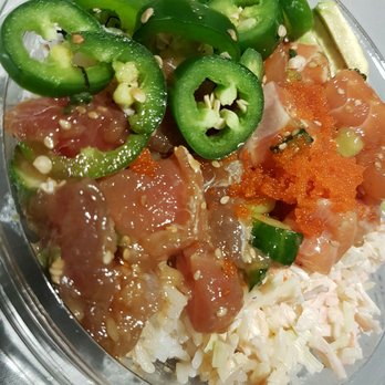 Poke Guys - Definitely smaller portion than usual.. - Hawaiian Near Me - Toronto, Ontario