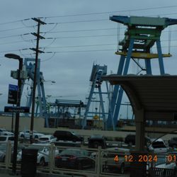 Harborside Trolley is one of the busiest stations and the trolley station that the many ship builders take in the morning.