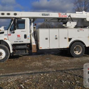 Professional Tree Service - A new bucket truck with 60' reach for those dead trees. - Tree Services Near Me