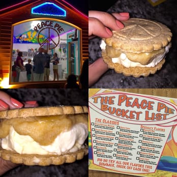 Peace Pie - Salted Caramel Apple Peace Pie, the menu, and the outside view - Ice Cream & Frozen Yogurt Near Me - Cape May, New Jersey Peace Pie - Salted Caramel Apple Peace Pie, the menu, and the outside view - Ice Cream & Frozen Yogurt Near Me - Cape May, New Jersey