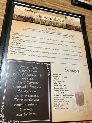 Menu photo 3 Fairway Cafe Lynden, WA Menu photo 3 Fairway Cafe Lynden, WA
