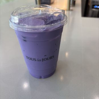 Tous Les Jours - Ube Latte - Desserts Near Me - Brea, California