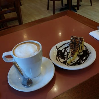Cafe Aurora - Café Latte and Almond Pastry - Breakfast & Brunch Near Me - Alexandria, Virginia Cafe Aurora - Café Latte and Almond Pastry - Breakfast & Brunch Near Me - Alexandria, Virginia