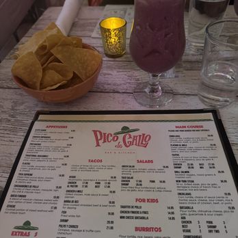 Pico De Gallo Bar & Kitchen - Menu - Mexican Near Me - New York, New York