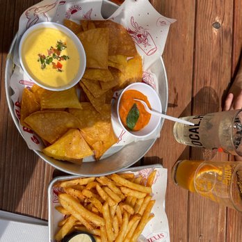 LadyBird Beer Garden - Chips y Queso - Bars Near Me - San Antonio, Texas LadyBird Beer Garden - Chips y Queso - Bars Near Me - San Antonio, Texas