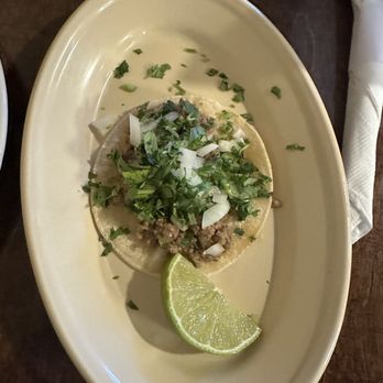 Morelos Cantina Grill - Street beef taco - Seafood Near Me - Lake Charles, Louisiana