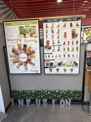 Menu photo 2 Infuzion Bubble Tea Bar Spring, TX