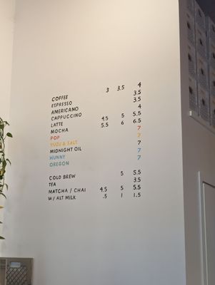 Menu photo 6 Never Coffee Portland, OR