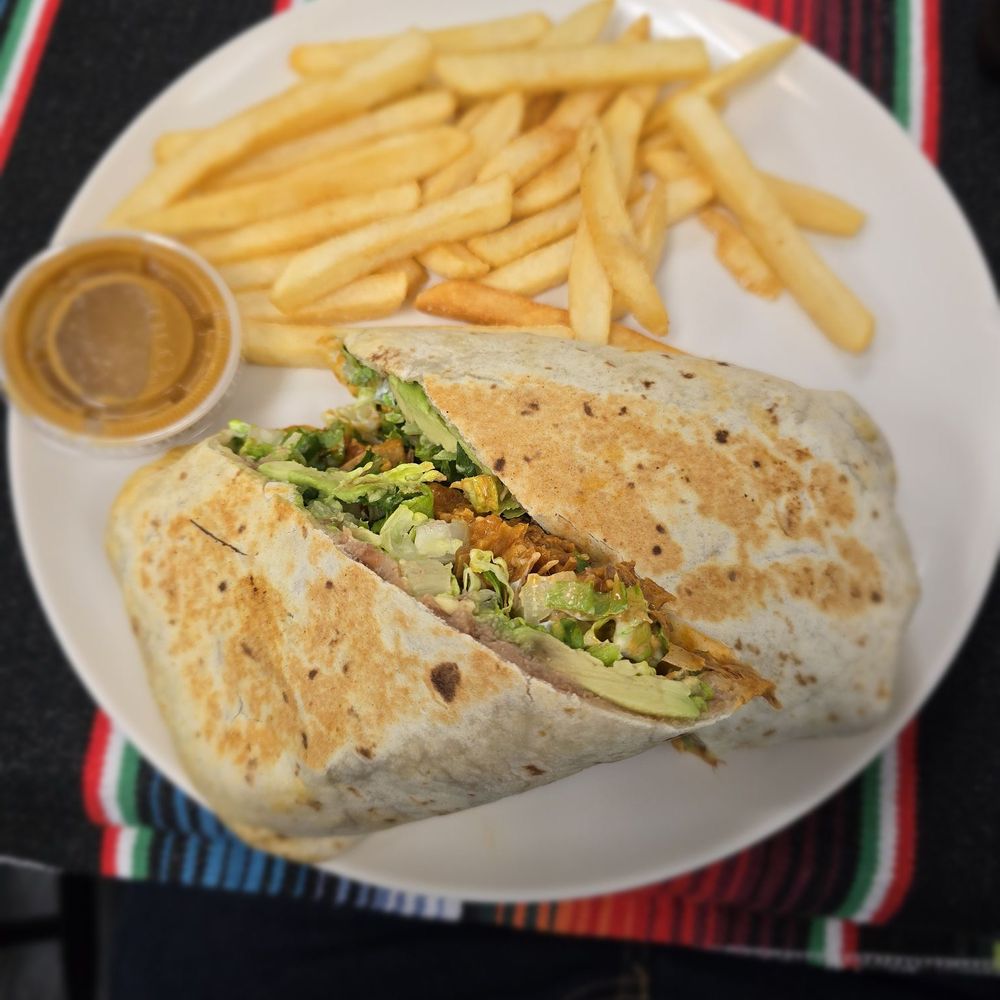 Northside Kitchen - Birria (shredded short ribs) crunchy wrap and fries - Sandwiches Near Me - Westfield, New Jersey