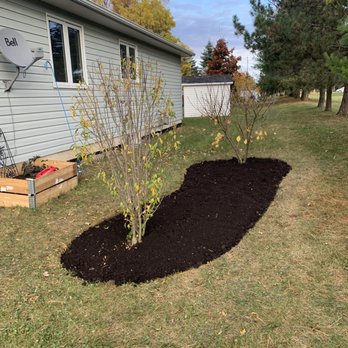 MacDonald Property Maintenance - Garden Shaped with New Soil, Prepped for Border, Plants & Mulch in the Spring - Gardeners Near Me - Stratford, Ontario MacDonald Property Maintenance - Garden Shaped with New Soil, Prepped for Border, Plants & Mulch in the Spring - Gardeners Near Me - Stratford, Ontario