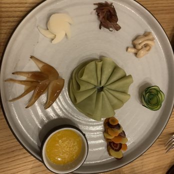 MĀZE - 3rd course:  local banchan - New American Near Me - Honolulu, Hawaii