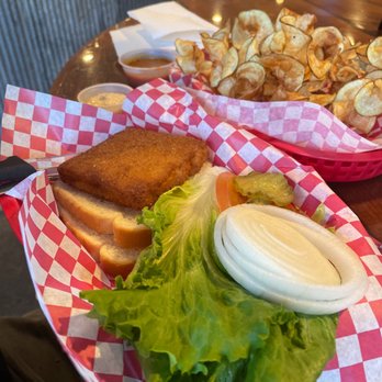 Uncle Ernies - firemen fish sandwich - Burgers Near Me - Bourbon, Missouri Uncle Ernies - firemen fish sandwich - Burgers Near Me - Bourbon, Missouri