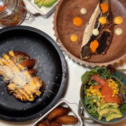 Origen Venezuelan Bistro - Cluck Norris, branzino, plantains, salad