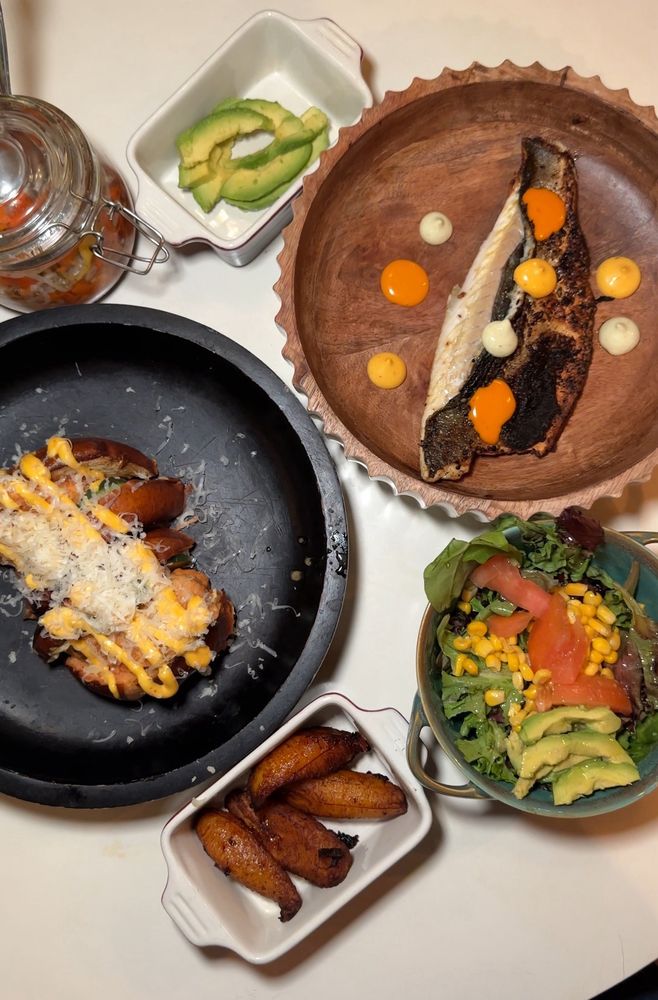 Food from Origen Venezuelan Bistro