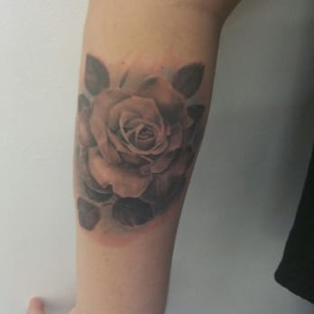Southbay Tattoo & Piercing - Realistic rose in black and gray. - Tattoo Near Me - Carson, California Southbay Tattoo & Piercing - Realistic rose in black and gray. - Tattoo Near Me - Carson, California