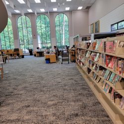 Millburn Free Public Library - Redone adult/juvenile reading+ computer area