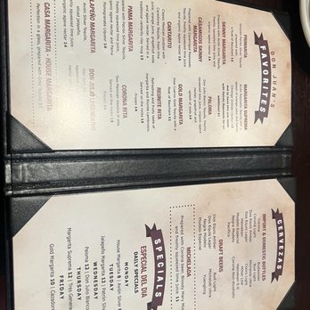 Don Juan's Restaurant - Drink Menu - Mexican Near Me - Jacksonville, Florida Don Juan's Restaurant - Drink Menu - Mexican Near Me - Jacksonville, Florida