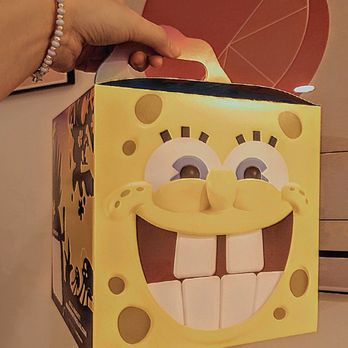 Katsu Burger - SpongeBob x katsu burger - Japanese Near Me - Bellevue, Washington