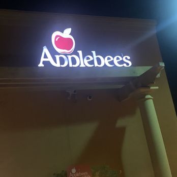 Applebee's Grill + Bar - Illuminated sign as viewed from the parking lot. - American Near Me - Palm Desert, California Applebee's Grill + Bar - Illuminated sign as viewed from the parking lot. - American Near Me - Palm Desert, California