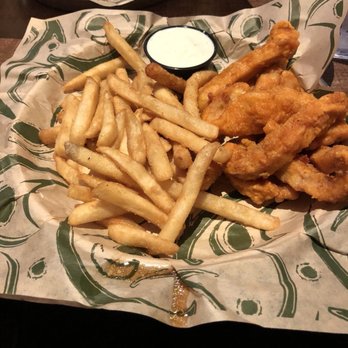 Hops n Drops - Buffalo chicken tenders with fries pretty yummy freshly breaded - American Near Me - Silverdale, Washington Hops n Drops - Buffalo chicken tenders with fries pretty yummy freshly breaded - American Near Me - Silverdale, Washington