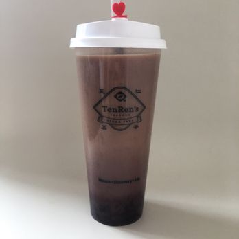 Ten Ren's Tea - Red Bean Purple Rice Latte - hot or cold - Tea Rooms Near Me - Thornhill, Ontario Ten Ren's Tea - Red Bean Purple Rice Latte - hot or cold - Tea Rooms Near Me - Thornhill, Ontario