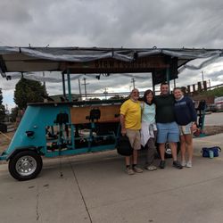 Brew Peddlers - Group on a Tour