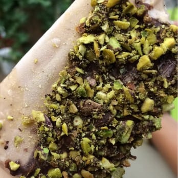 Popbar - Hazelnut with mint chocolate and pistachio - Desserts Near Me - Anaheim, California