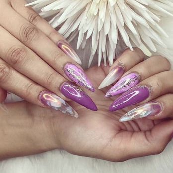 Ugly Nails - Very extra lavender!!! - Nail Technicians Near Me - San Jose, California Ugly Nails - Very extra lavender!!! - Nail Technicians Near Me - San Jose, California
