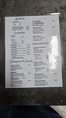 Menu photo 4 Sorbo Café San Juan, PR Menu photo 4 Sorbo Café San Juan, PR