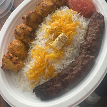Maman Joon Kitchen Tysons - combo one - Persian/Iranian Near Me - Tysons, Virginia