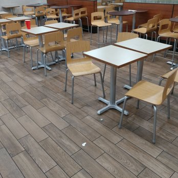 Wendy's - empty tables and chairs in a classroom - Burgers Near Me - Dallas, Texas Wendy's - empty tables and chairs in a classroom - Burgers Near Me - Dallas, Texas