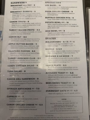 Menu photo 3 Canon Coffee Apopka, FL Menu photo 3 Canon Coffee Apopka, FL