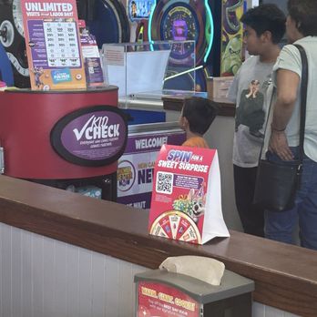 Chuck E. Cheese - No one to stamp a kid. - Pizza Near Me - La Mirada, California Chuck E. Cheese - No one to stamp a kid. - Pizza Near Me - La Mirada, California