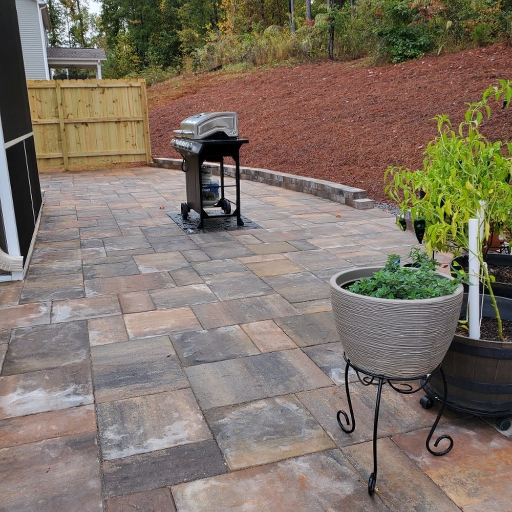 Upstate Landscapers - New Patio by Upstate Landscapers - Landscaping Near Me Upstate Landscapers - New Patio by Upstate Landscapers - Landscaping Near Me