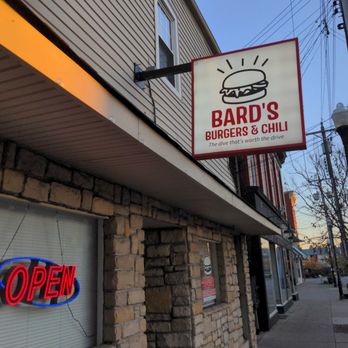 Bard's Burgers & Chili - a sign for bard's - Burgers Near Me - Covington, Kentucky Bard's Burgers & Chili - a sign for bard's - Burgers Near Me - Covington, Kentucky
