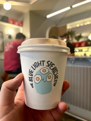 The Blue Light Speak Cheesy by null